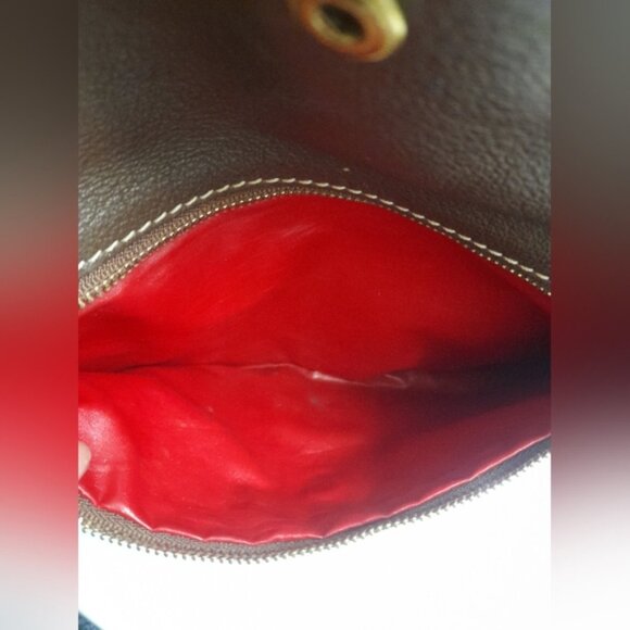 Dooney & Bourke - Shoulder Hand Clutch Bag - Brown - Picture 9 of 16